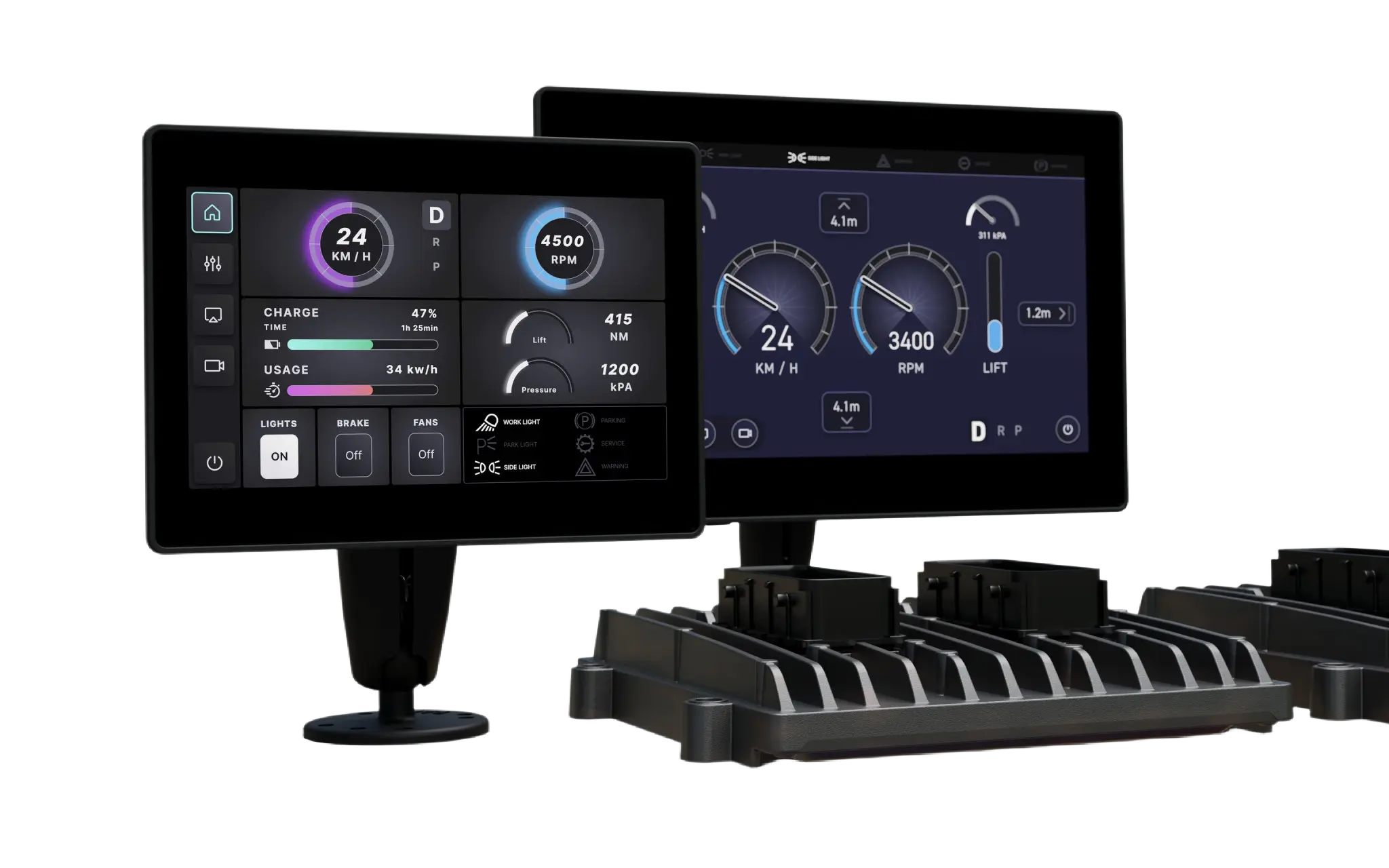 Parker IQAN displays and I/O modules